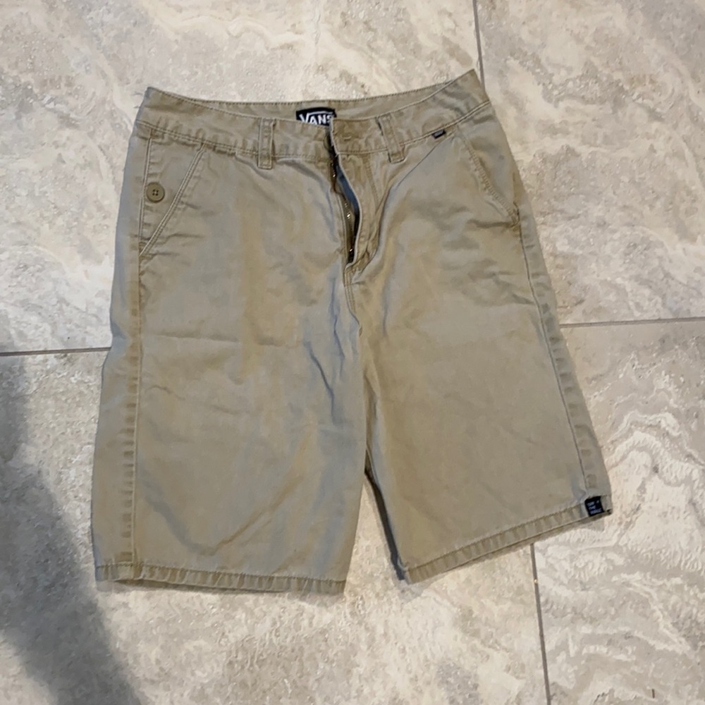Vans boys khaki pants